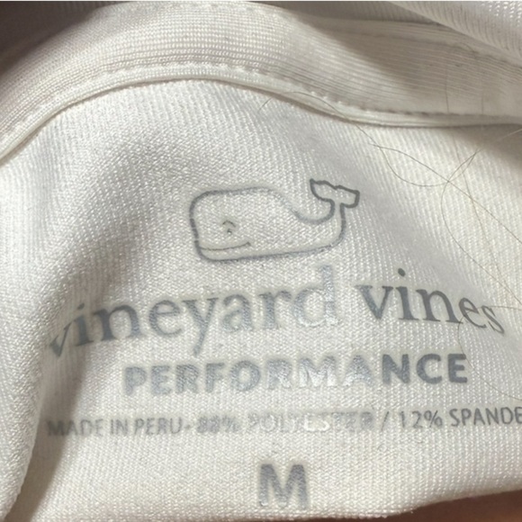 Vineyard Vines Cream Pleated Polo Sundress M Performance - Picture 2 of 8